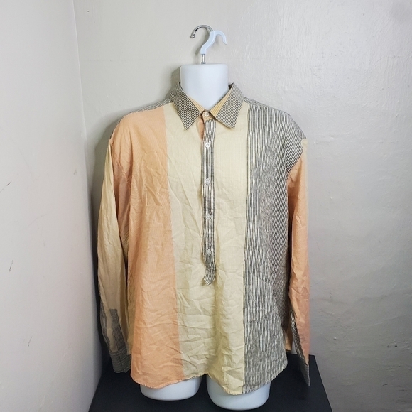 Cubavera Men's Long Sleeve Casual Button Down Shirt Size XL - Picture 12 of 12